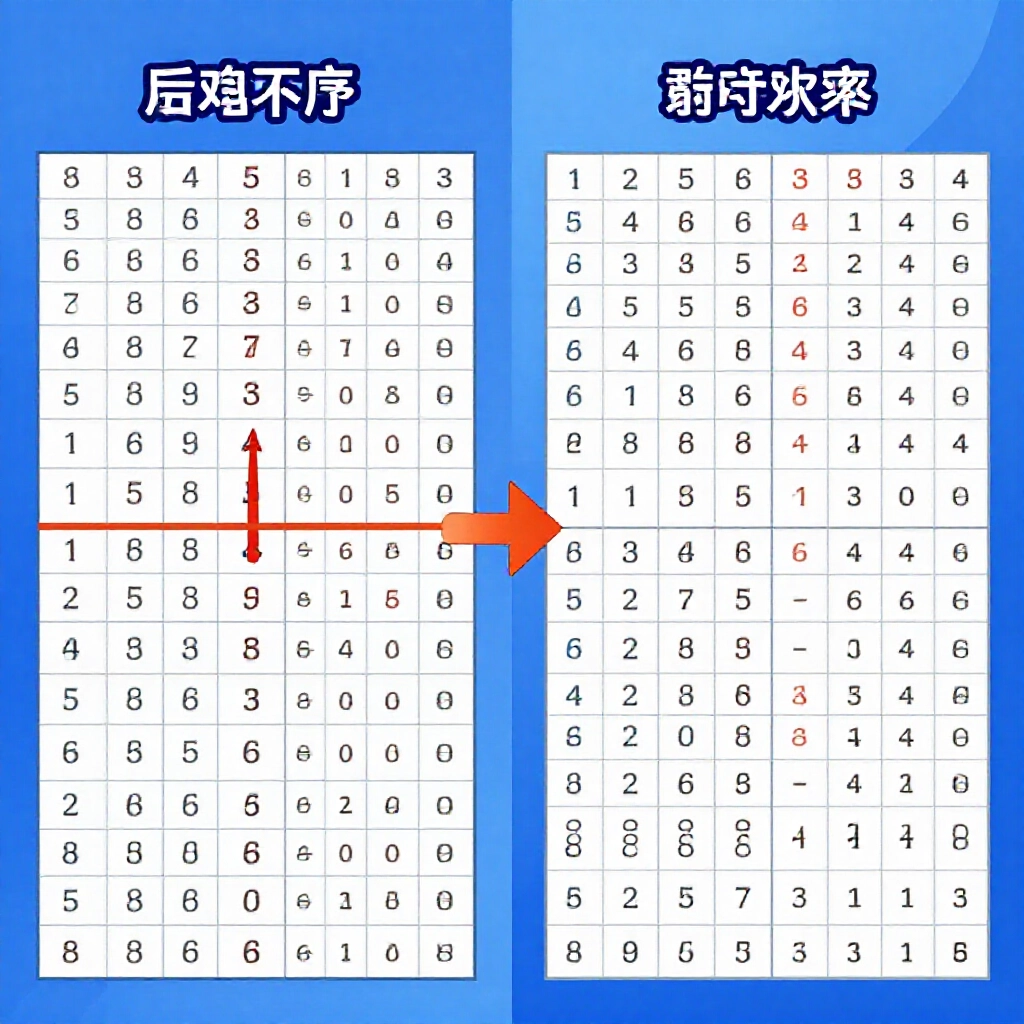 連碰全連結號碼網對比立柱獨立分欄策略,側邊資訊圖示成本節省箭頭