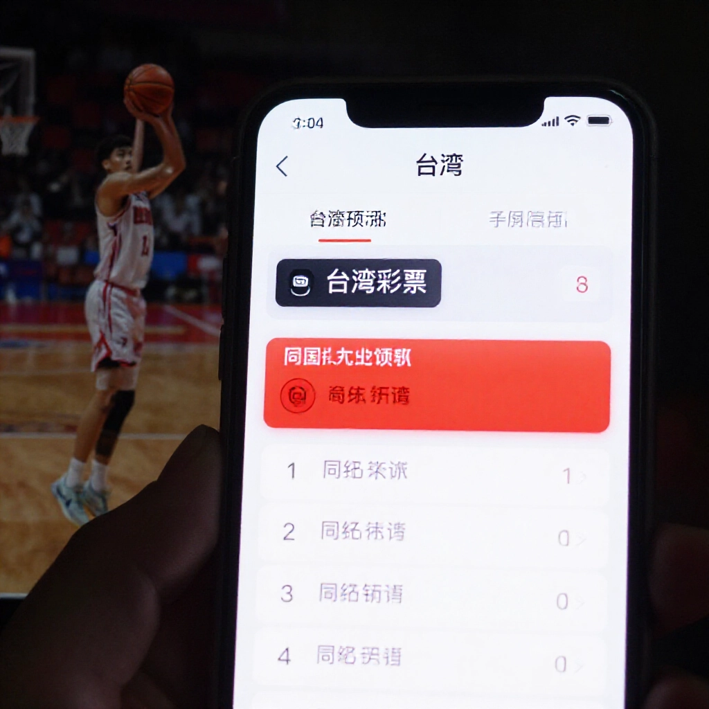 台灣運彩App介面顯示同一場比賽多玩法投注紅字錯誤提示，背景籃球賽縮圖與室內螢幕光暈